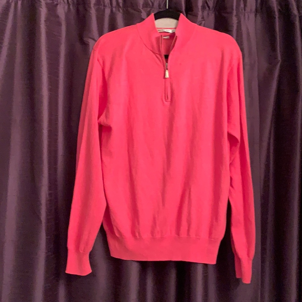 Peter Millar Quarter-zip Sweater - Medium